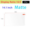 Display Ratio 16:9 14.1 15.6 inch Matte And Blue Light Notebook Screen Protector Soft Clear Film For Samsung/Lenovo/Dell Laptop