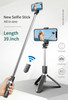 L02 Wireless Bluetooth Selfie Stick with Mini Tripod Foldable Selfie
