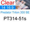 Screen Protector for Acer Predator Helios 300 500 700 Triton 300 500 SE 700 900 14 15 16 17 17X HD Clear Guard Matte Skin Film