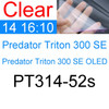 Screen Protector for Acer Predator Helios 300 500 700 Triton 300 500 SE 700 900 14 15 16 17 17X HD Clear Guard Matte Skin Film