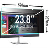 23.8'' Widescreen 528mm*297mm Privacy Filter Screen Protector Protective Film for Monitor