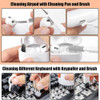 LORYI 20 IN1 Computer Keyboard Cleaning Kit Multifunctional Phone Camera Screen Cleaner With Extended Cleaning Rod For Laptop PC LORYI 20 IN1 Computer Keyboard Cleaning Kit Multifunctional Phone Camera Screen Cleaner With Extended Cleaning Rod For Laptop PC