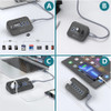 PHIXERO USB 3.2 Docking Station HUB Type C USB 3.0 Adapter Multifunction Multi Ports Docking Station with SD Card for Laptop PC