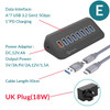 PHIXERO USB 3.2 Docking Station HUB Type C USB 3.0 Adapter Multifunction Multi Ports Docking Station with SD Card for Laptop PC