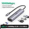 UGREEN USB3.0 HUB Type C to 4 Ports USB HUB 5Gbps USB3.0 Adapter For Macbook Pro Air M1 PC Laptop Accessories USB C HUB Splitter