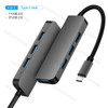11 in 1 USB C 3.0 Hub Type C Laptop Adapter to 4K HDMI-Compatible VGA RJ45 Lan Ethernet SD/TF Card 87W PD Dock Station Splitter
