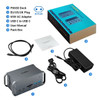 USB C Docking Station 2x HDMI DisplayPort 4K 60HZ Triple Display 10Gbps Type C Dock for Lenovo Dell HP Laptop 65W Power Adapter