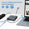 USB C Docking Station Triple Monitor 2xHDMI Displayport RJ45 SD TF Card Reader adapt for macbook Pro air thunderbolt 3/4 laptops