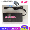 Original D45CNL-01 19.5V 23.1A 450W Laptop Adapter Charger For MSI GP76 GT76 GE76 GT77 X170 Power Supply USB Rectangle Connector
