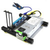 Laptop external graphics card dock mini pcie to pciex16 riser card set bracket + riser card + GPU power cable + power supply