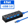 USB 3 0 HUB Multi USB Splitter 3.0 Hab Power Adapter Multiple Expander 2.0 4/7 Port Computer Accessories For PC Laptop
