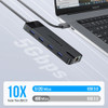 Lemorele 10/9in-1 USB C Hub Type C Docking Station RJ45 PD 100W Adapter USB 3.0 Hub Laptop Tablet Accessories For Macbook Laptop