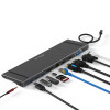 Type-C Docking Station DP/HDMI Same Screen 11-in-1 USB3.0 Cable Seperater Notebook MacBook Expansion Dock