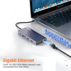 Getatek 13-in-1 USB C Hub Type C to 4K60Hz HDMI Port USB 3.2 Hub Card Reader Docking Station Laptop Accessories for Macbook Pro