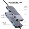 USB Type C Dock Displaylink Dual HDMI Adapter Hub Laptop Docking Station For Lenovo ThinkPad HP Dell XPS M1 M2 MacBook