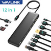 Wavlink 12-in-1 USB C Triple Display Docking Station 4K@60Hz HDMI/DisplayPort With 85W Charging Gigabit Ethernet For Windows/Mac