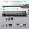 Wavlink 12-in-1 USB C Triple Display Docking Station 4K@60Hz HDMI/DisplayPort With 85W Charging Gigabit Ethernet For Windows/Mac