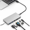 Multi USB 3.0 HUB ype C 3.1 Splitter Port USB C HUB to Adapter for MacBook Pro Laptop docking station SSD case Enclosure NGFF