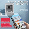 KOKONI 3D Printer Mini Home High Precision Industrial Desktop-level Multifunctional 3D Printer App Smart Control Photo Model