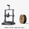 Creality 3D Ender-3 V3 SE Printer Sprite Direct Extrusion 250mm/S Faster Printing Speed Dual Z-Axis IU Display CR Touch Y Optica