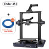CREALITY 3D Printer Ender-3 V2/Ender-3 S1/Ender-3 S1 PRO/3S1 PLUS Stepper Drivers Color Lcd Carborundum Glass Bed 3D Printer