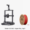 Creality 3D Ender-3 V3 KE Printer Upgrade Sprinte Direct Drive Extruder Hands-free Auto Leveling 32 Bits Silent Motherboard