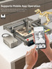 ATOMSTACK S20 A20 Pro 130W Laser Engraving Machine with Air Assist 400*400mm Fixed-Focus Offline Engraving CNC Router 3D Printer