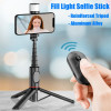 FANGTUOSI Portable Wireless Bluetooth Phone Selfie Stick Tripod With