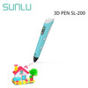 SUNLU 3D Printing Pen SL-200 Small And Delicate Support PLA/ABS Filament 1.75mm Speed More key Control Peration