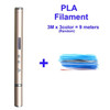 3D Printing Pen Draw D7 Printer LCD Screen Temperature Control PLA 1.75mm Filament RP900A Super Slim for Kids Birthday DIY Gifts