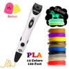 Dikale 3D Printing Pen Newest Version 3D Stift Drawing Printer Pens Pencil Non-Clogging Bonus Stencils eBook Kid Adult Arts Gift