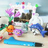 QCREATE Low Temperature 3D Printing Pen Includes 100 Meters 20 Colors 1.75mm PCL Filament