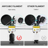 ANYCUBIC PLA Filament 1kg/Roll 1.75mm Plastic for 3D Printer Multi-colored Optional Rubber Consumables Material for Printing