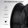 ANYCUBIC PLA Filament 1kg/Roll 1.75mm Plastic for 3D Printer Multi-colored Optional Rubber Consumables Material for Printing