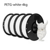 3D Printer Soft TPU Filament PETG Filament 3D Printing Plastic Material 1.75mm No Bubble 2KG 4KG Spool 5.8bls/11.6bls