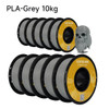 3D Printer PETG 10KG PLA Filament TPU Soft 3D Printing Plastic Material 1.75mm filamentos para impresora de 3d 10Rolls/Set