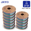 JAYO ABS/PLA META/PETG/SILK/TPU/Wood/ Rainbow/Marble 3D Printer Filament 1.75mm 10 Roll 3D Printing Materials for 3D Printer