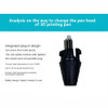 1~10PCS Printer Pen Injector Head Nozzle For Second Generation 3D Printing Pen Parts Accessorie Insertion Nozzle Print Head