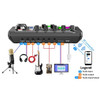 F998 Sound Card Microphone Live Broadcast Cards Computer PC Mixing Console Professional Studio Kit Accessories