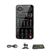 896F K9 Live Sound Card External Micro USB Headset Microphone Live Broadcast Sound Card for MobilePhone Computer PC