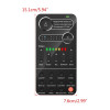 896F K9 Live Sound Card External Micro USB Headset Microphone Live Broadcast Sound Card for MobilePhone Computer PC