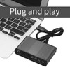 USB 6 Channel 5.1/7.1 Surround External Sound Card PC Laptop Desktop Tablet Audio Optical Adapter Card