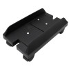 Mobile CPU Computer Tower Desktop Bracket with Rolling Caster Wheels Under Desk PC Tower Stand Holder Adjustable Computer Cases