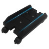 Mobile CPU Computer Tower Desktop Bracket with Rolling Caster Wheels Under Desk PC Tower Stand Holder Adjustable Computer Cases