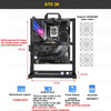 Modding EATX Open PC Case Frame ITX MATX ATX Gamers Cabinet DIY Water Cooler Desktop Computer Aluminum Creative Tower Gaming