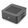 RGEEK L80S All Aluminum Chassis Small Desktop Computer Tower Cabinet Case PSU HTPC Mini ITX PC Houses with Power Supply