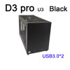 10.7L D30pro ITX Chassis 320mm Graphics Card SFX Power Supply USB3.0 Similar K55 K49 A4 Mini Computer Case