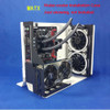 Side Transparent MATX Open Rack Mini ATX Case Handle Portable Water Cooler Computer Main Box Vertical Chassis Tower Gaming Case