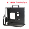 Side Transparent MATX Open Rack Mini ATX Case Handle Portable Water Cooler Computer Main Box Vertical Chassis Tower Gaming Case