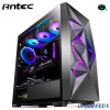 Antec DF800 FLUX PC Case Glass Side Translucent Case ATX Mid Tower 360 Water Cooled Side Transparent Computer Black Case 컴퓨터 케이스